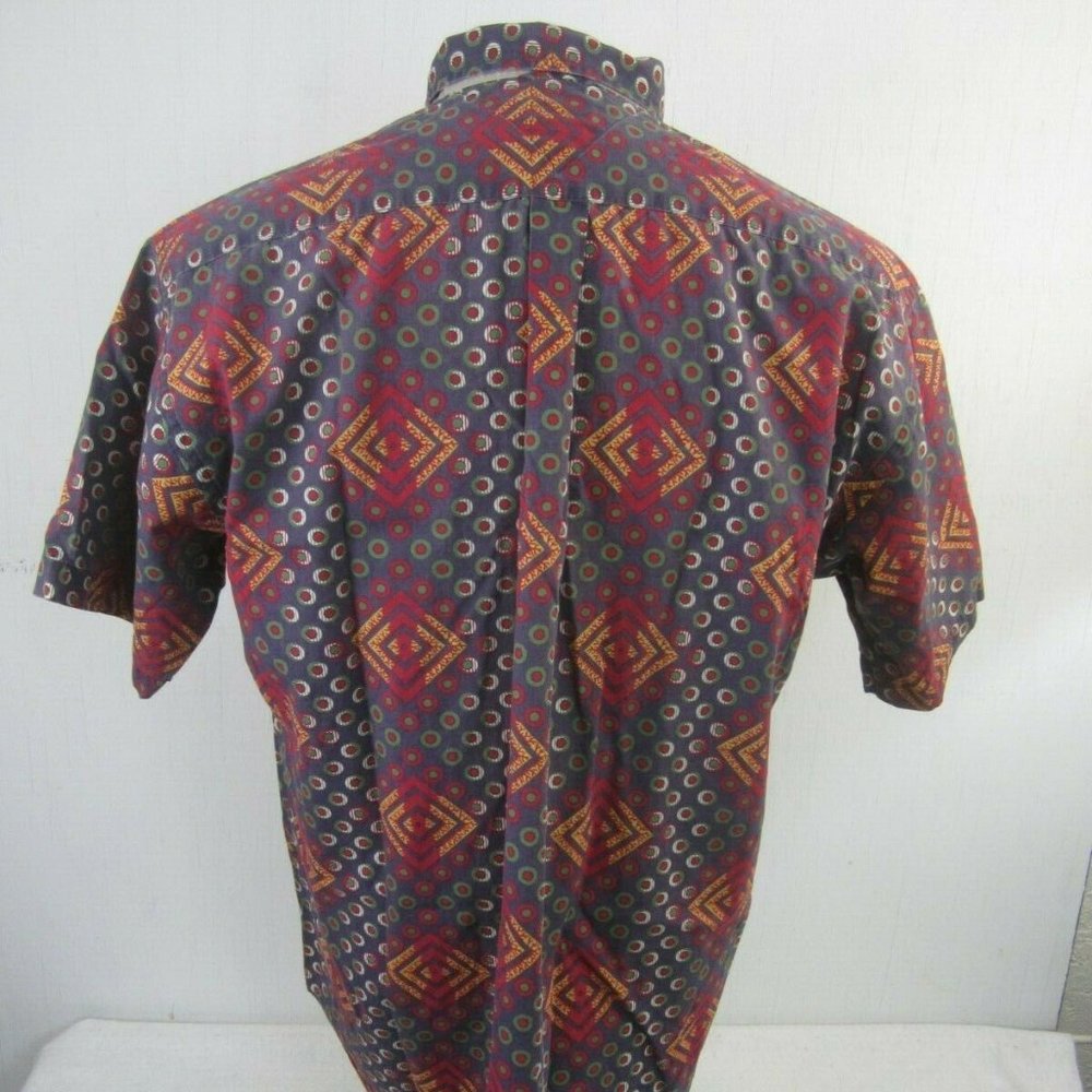 Vintage Tommy Hilfiger shirt geometric 1990s - Picture 6 of 8